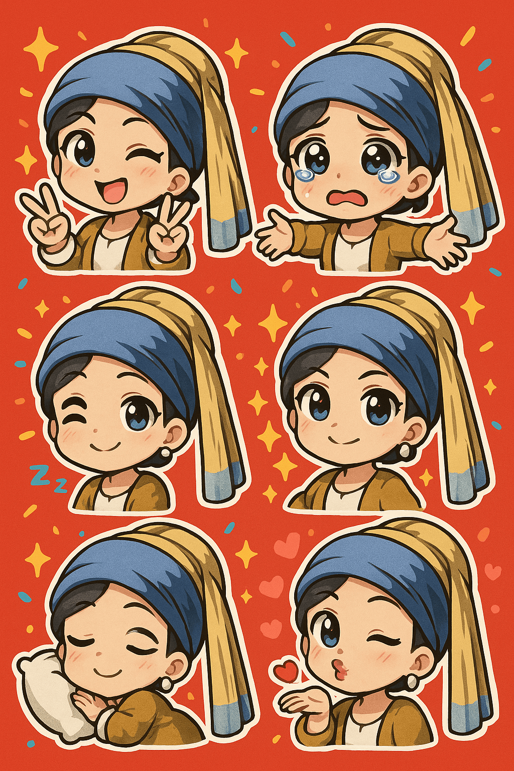 Q 版表情包制作